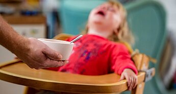 Toddler refusing food